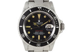 1971 Rolex Red Submariner Mark V Dial