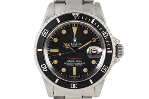 1971 Rolex Red Submariner Mark V Dial