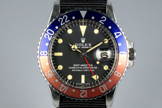 1970 Rolex GMT 1675 Mark I Dial