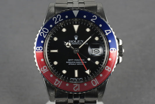 1985 Rolex GMT 16750 Spider Dial