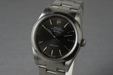 2002 Rolex Air-King 14000M with Black Dial