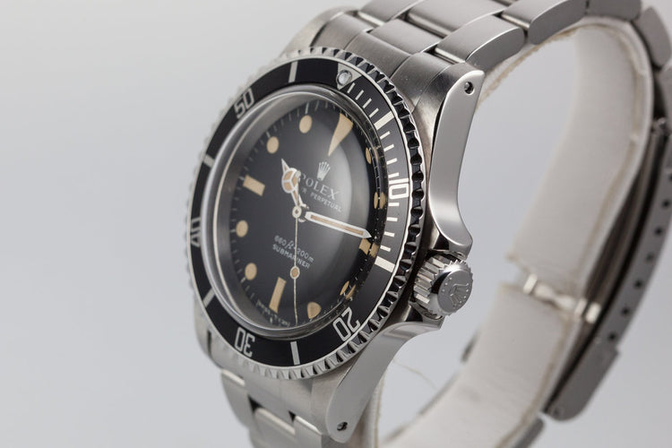 1978 Rolex Submariner 5513 Serif Dial