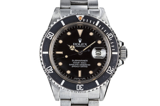 1986 Rolex Submariner 16800