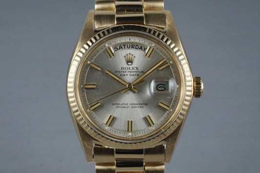 1964 Rolex YG Day-Date 1803 ‘Wide Boy’ Dial