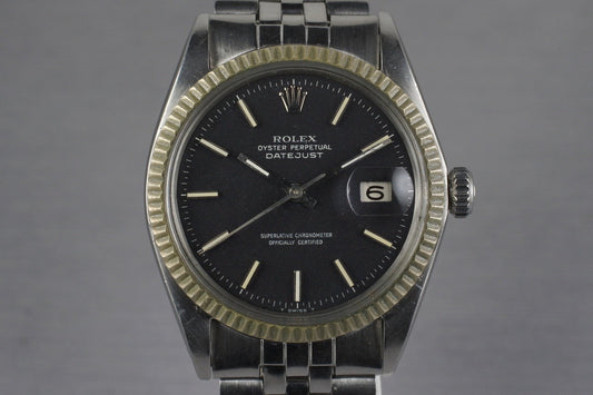 1970 Rolex DateJust 1603 Non Luminous Dial