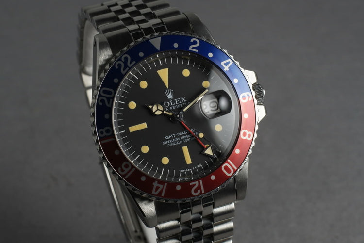 1977 Rolex GMT 1675 “Radial Dial”
