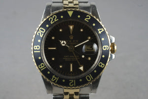 1978 Rolex Two Tone GMT 1675 with Box and Papers