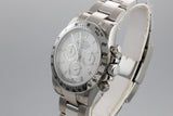 Mint 2015 Rolex Daytona 116520 White Dial with Box and Papers