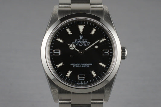 2006 Rolex Explorer 114270 with Box and Papers