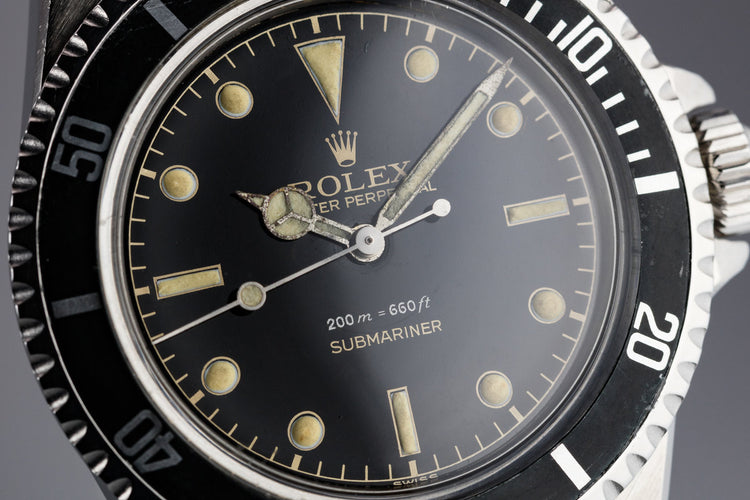 1959 Rolex Submariner 5512 with Gilt Chapter Ring Dial and Eagle Beak PCG Case