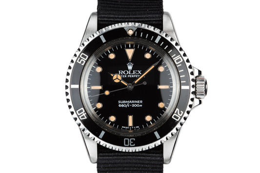 1985 Rolex Submariner 5513 Glossy Dial