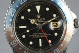 1963 Rolex GMT 1675 PCG Gilt Chapter Ring UNDERLINE Dial