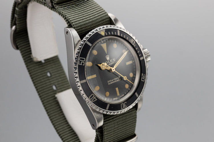 1967 Rolex Submariner 5513 with Meters First Gilt Dial