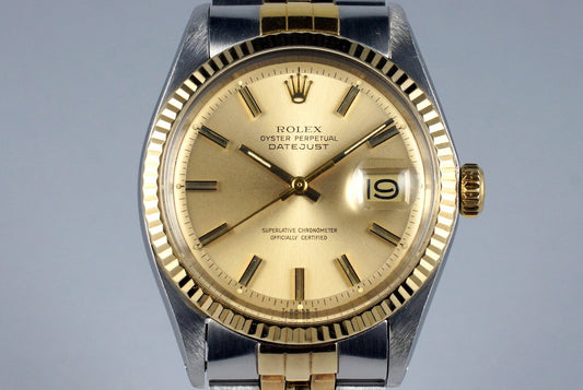 1971 Rolex Two Tone DateJust 1601