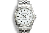 1970 Rolex DateJust 1601 with Matte White Dial