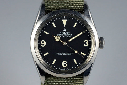 1966 Rolex Explorer I 1016 Service Dial
