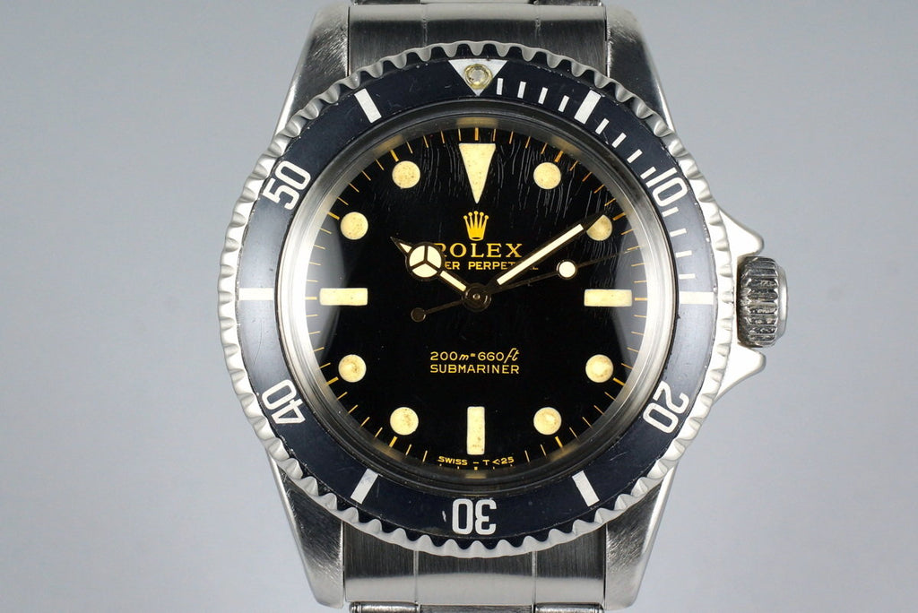 1964 Rolex Submariner 5513 with Glossy Gilt Dial