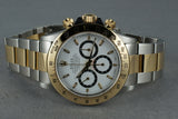 1993 Rolex 18k/SS  Zenith Daytona 16523 with Box and Papers