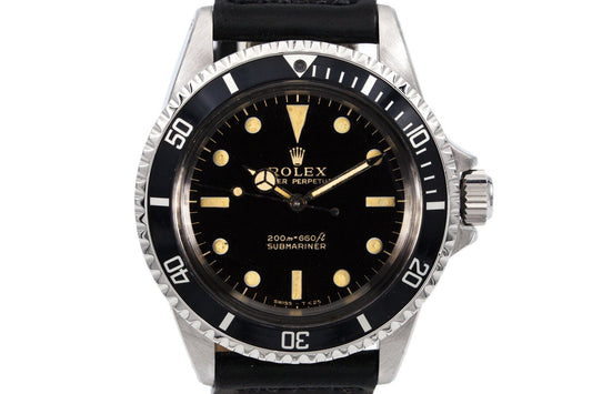 1965 Rolex Submariner 5513 with Gilt Dial
