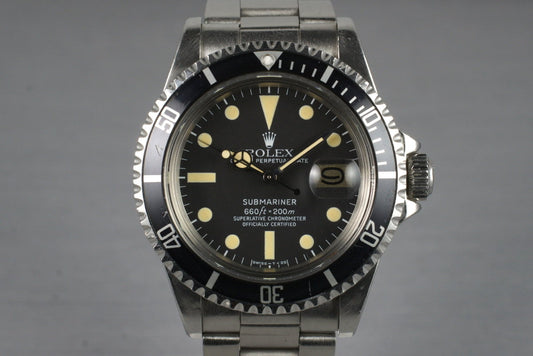 1979 Rolex Submariner 1680 with Box and Papers