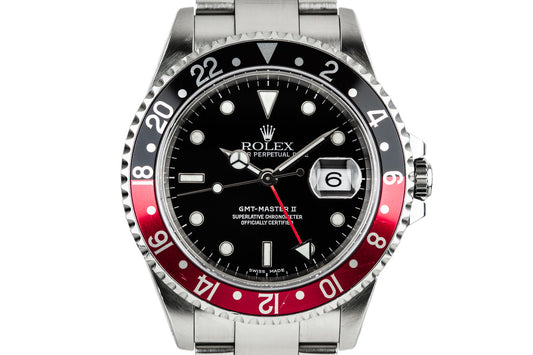 2000 Rolex GMT-Master II 16710 with "Coke" Bezel Insert