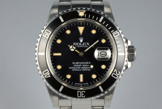1987 Rolex Submariner 168000