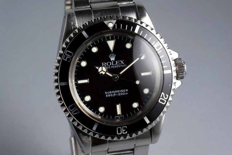 1968 Rolex Submariner 5513 Service Dial