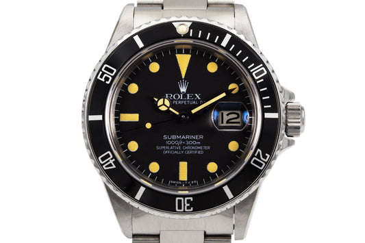 1981 Rolex Submariner 16800 with Matte Dial
