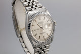 1978 Rolex DateJust 1603 Silver Dial with Service Papers