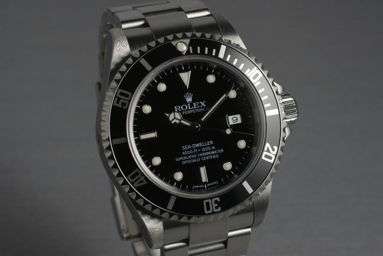 2006 Rolex Sea Dweller 16600T