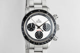 1999 Gevril Tribeca Chronograph "Paul Newman" White Panada Dial with Box and Papers