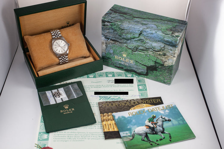 1981 Rolex DateJust 16030 with Box and Papers