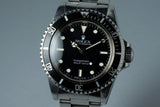 1985 Rolex Submariner 5513 with Spider Dial