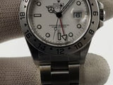 1999 Rolex Explorer II 16570 Polar Swiss Only Dial