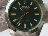 2022 Unworn Rolex Milgauss 116400GV Box, Papers, Card & Tags