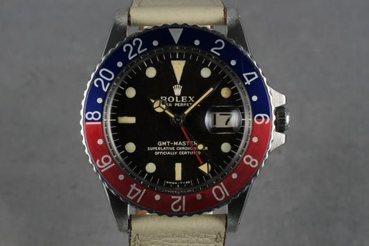 1965 Rolex GMT 1675 Gilt Dial