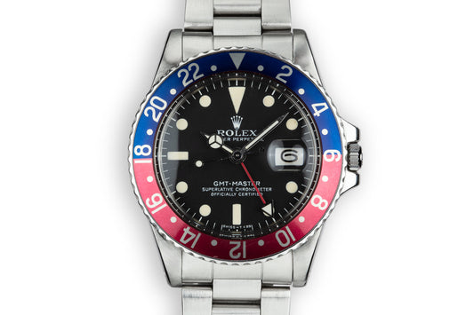 1978 Rolex GMT-Master 1675 "Pepsi" with Box and Papers