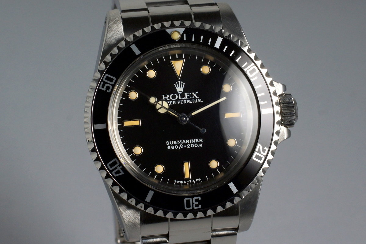 HQ Milton 1988 Rolex Submariner 5513 with Box and Papers