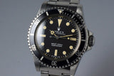 1978 Rolex Submariner 5513 Mark I Maxi Dial