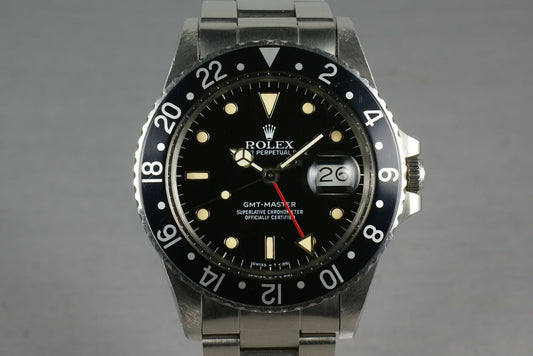 Rolex GMT 16750 Unpolished Case