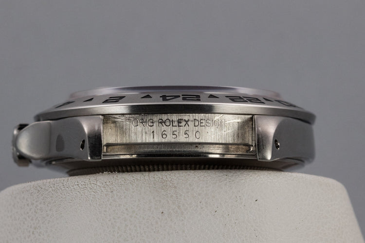1986 Rolex Explorer II 16550 White Dial