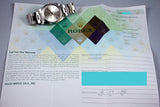2005 Rolex Air-King 14000M Silver Dial with Papers