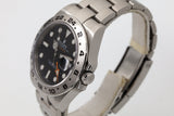 2010  Rolex Explorer II 216570 Black Dial with Box and Papers