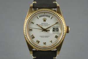1979 YG Day-Date 18038 White Roman Numeral Dial
