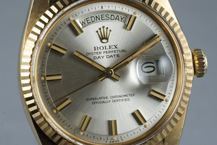 1970 Rolex YG Day-Date 1803 ‘Wide Boy’