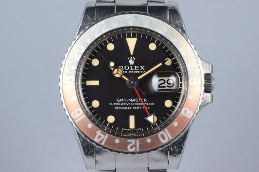 1968 Rolex GMT 1675 Mark I Dial