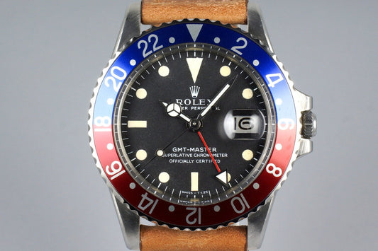 1972 Rolex GMT 1675 Mark I Dial