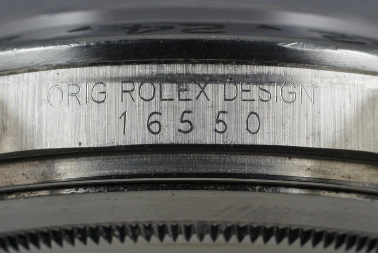 1984 Rolex Explorer II 16550 Black Dial