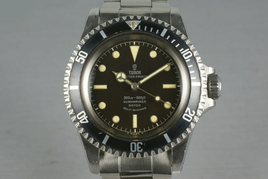 Tudor Submariner silver gilt and light brown dial  7928
