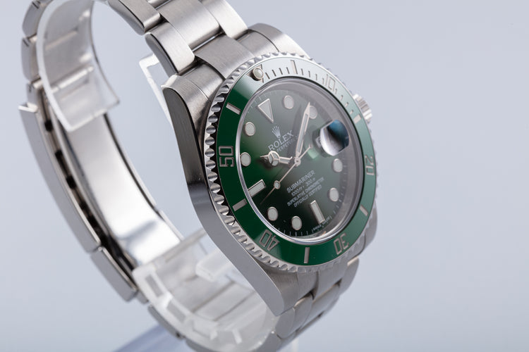 Rolex Submariner 116610LV Hulk (2015)